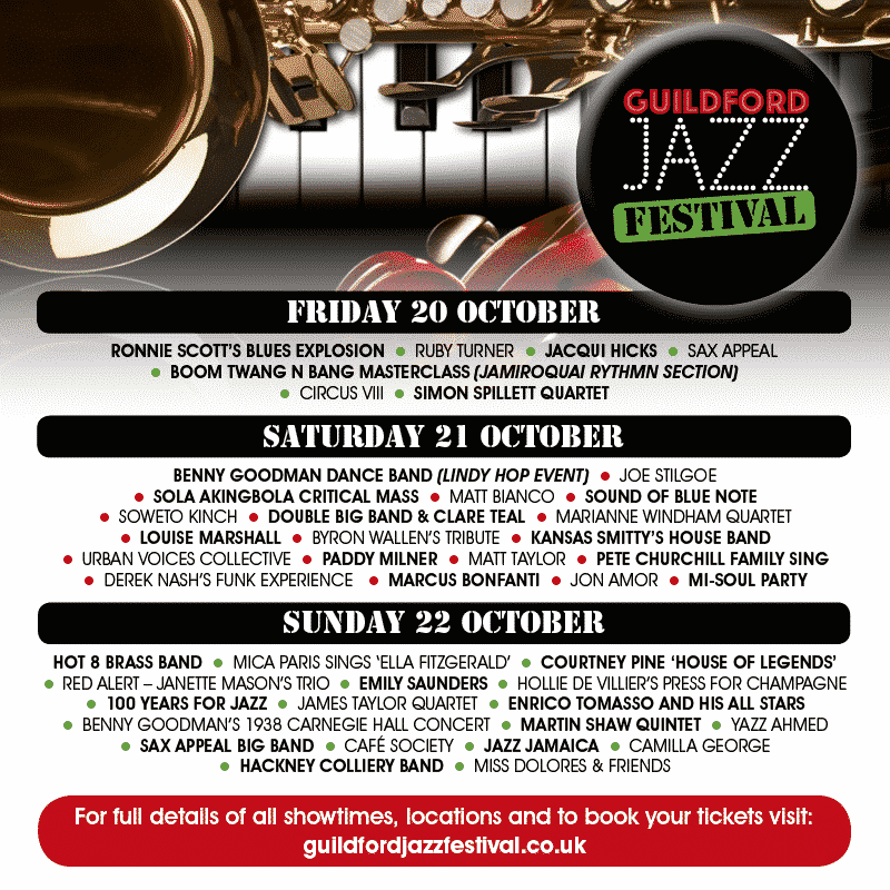 guildford jazz festival