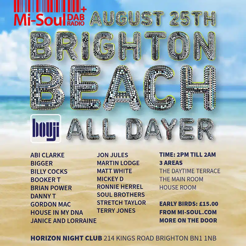 Brighton Beach All Dayer August