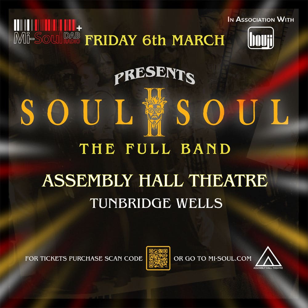 Soul II Soul – The Full Band (Standing Ticket) | Mi-Soul