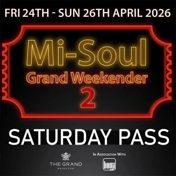 The Mi-Soul Radio Grand Weekender 2 | Saturday Pass