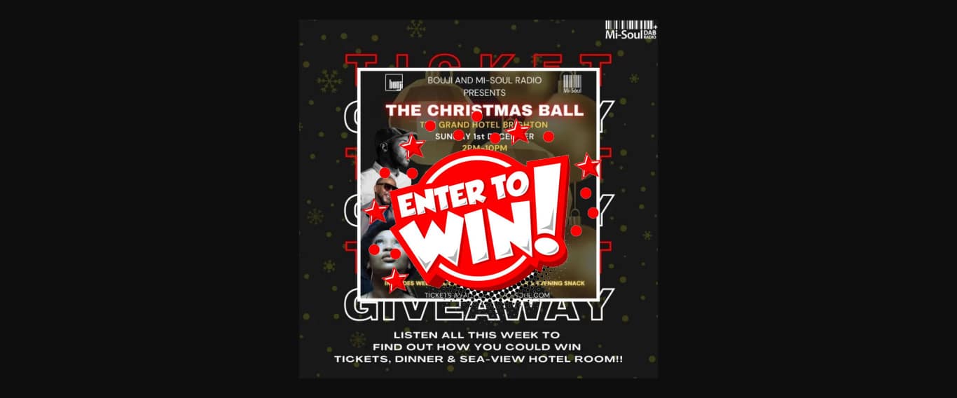 Win an Exclusive Experience at The Bouji & Mi-Soul Christmas Ball!